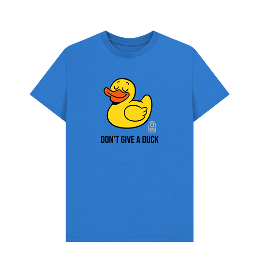 Bright Blue Printed T-shirt Front