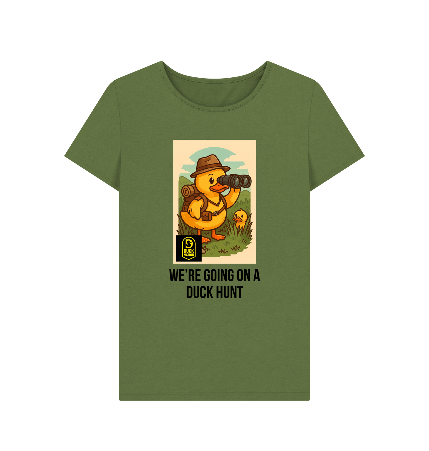 Women’s Duck Hunting T-shirt - Duck Nation