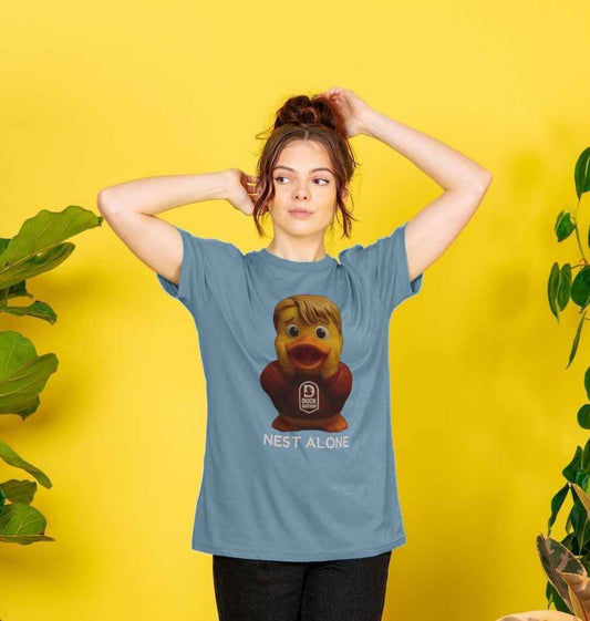 Unisex Duck Nation Nest Alone T-shirt