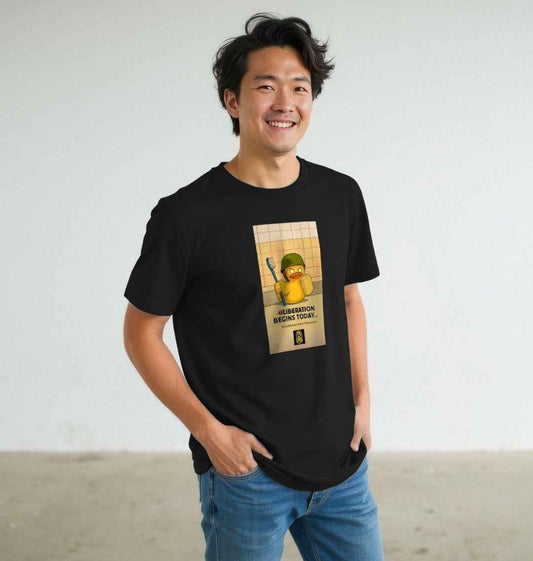 Men's T-Shirt - DN Lib Day T-Shirt for Ultimate Comfort and Style - Duck Nation