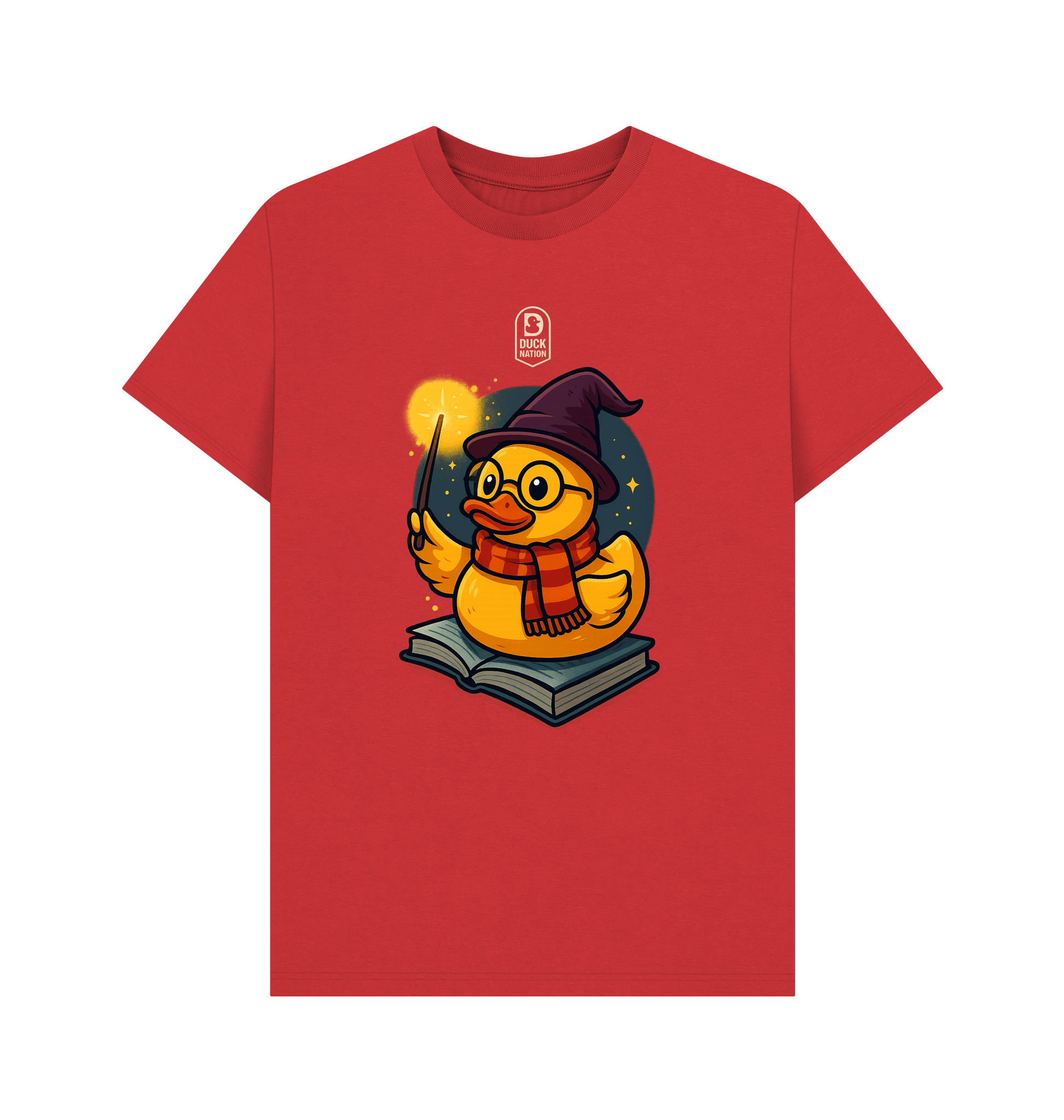 Red Printed T-shirt Front