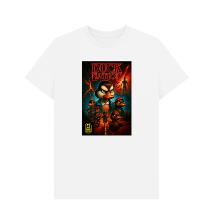 Unisex Duck Nation T-shirt with Unique Upside Down Theme Design - Duck Nation