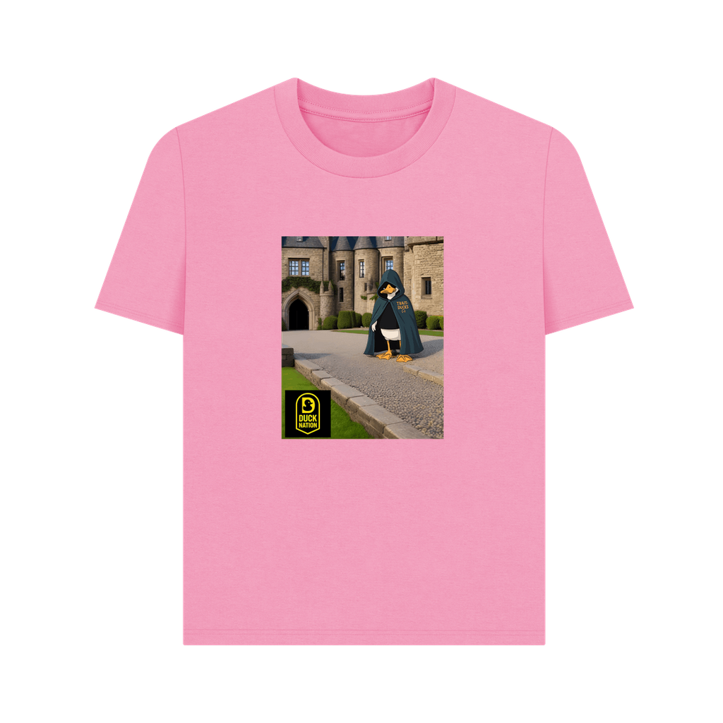 Rose Pink Printed T-shirt Front