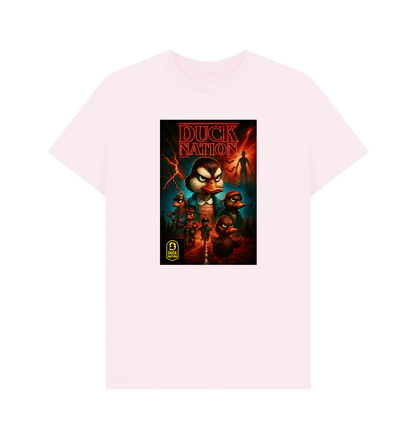 Unisex Duck Nation T-shirt with Unique Upside Down Theme Design - Duck Nation