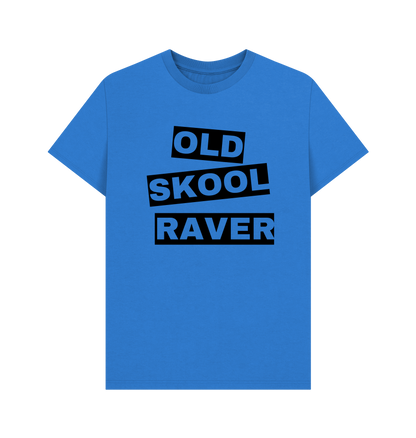 Bright Blue Printed T-shirt Front