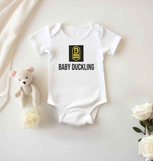 Baby Duckling Babysuit - Adorable DN Logo Baby Duckling Outfit for Infants - Duck Nation