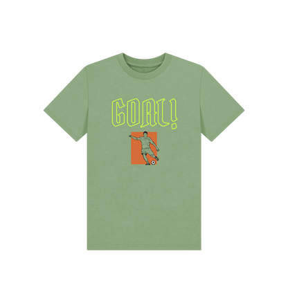 Sage Printed Kids T-Shirt Front