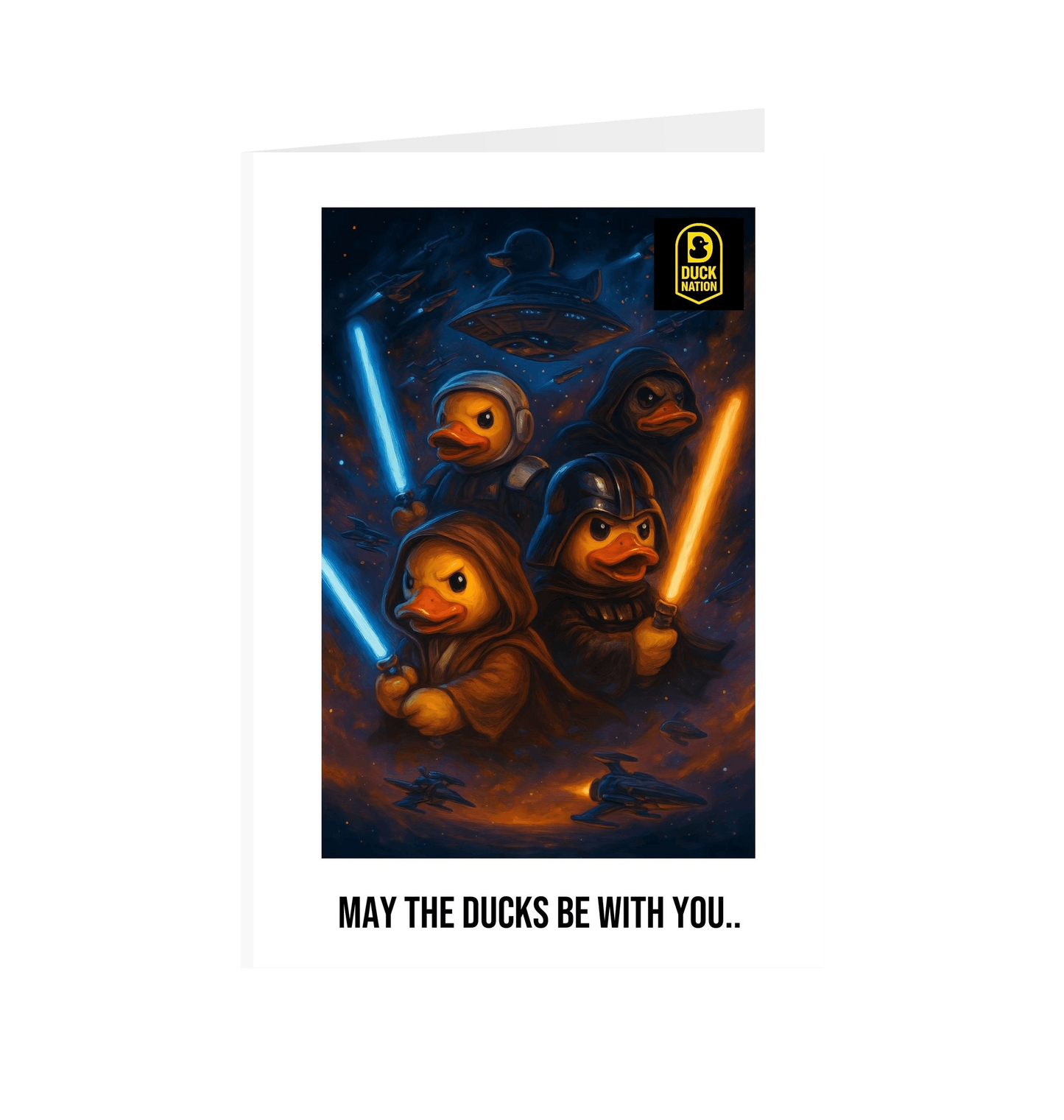Duck Nation Greetings Card - Duck Nation