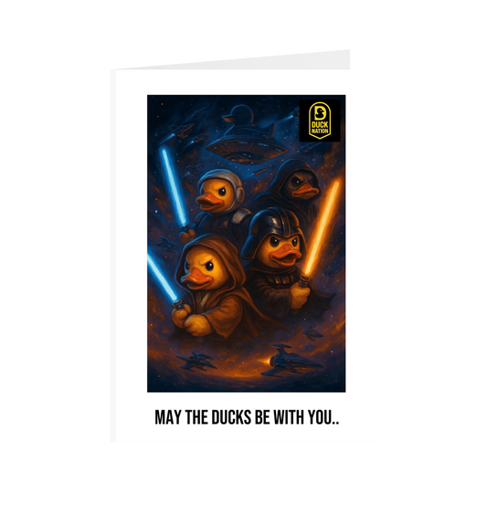 Duck Nation Greetings Card - Duck Nation