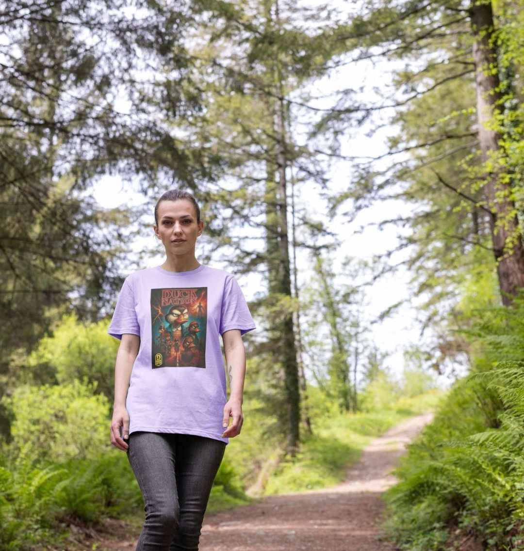 Unisex Duck Nation T-shirt with Unique Upside Down Theme Design - Duck Nation