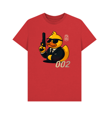 Red Printed T-shirt Front