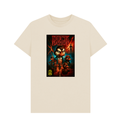 Unisex Duck Nation T-shirt with Unique Upside Down Theme Design - Duck Nation