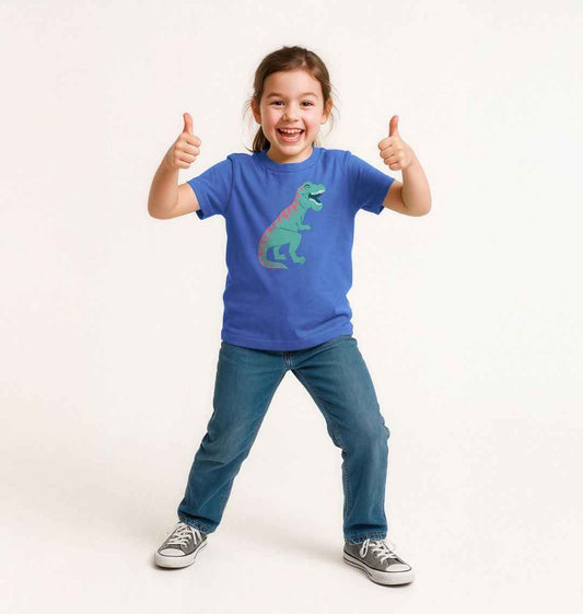 Kids Retro T-Rex T-shirt