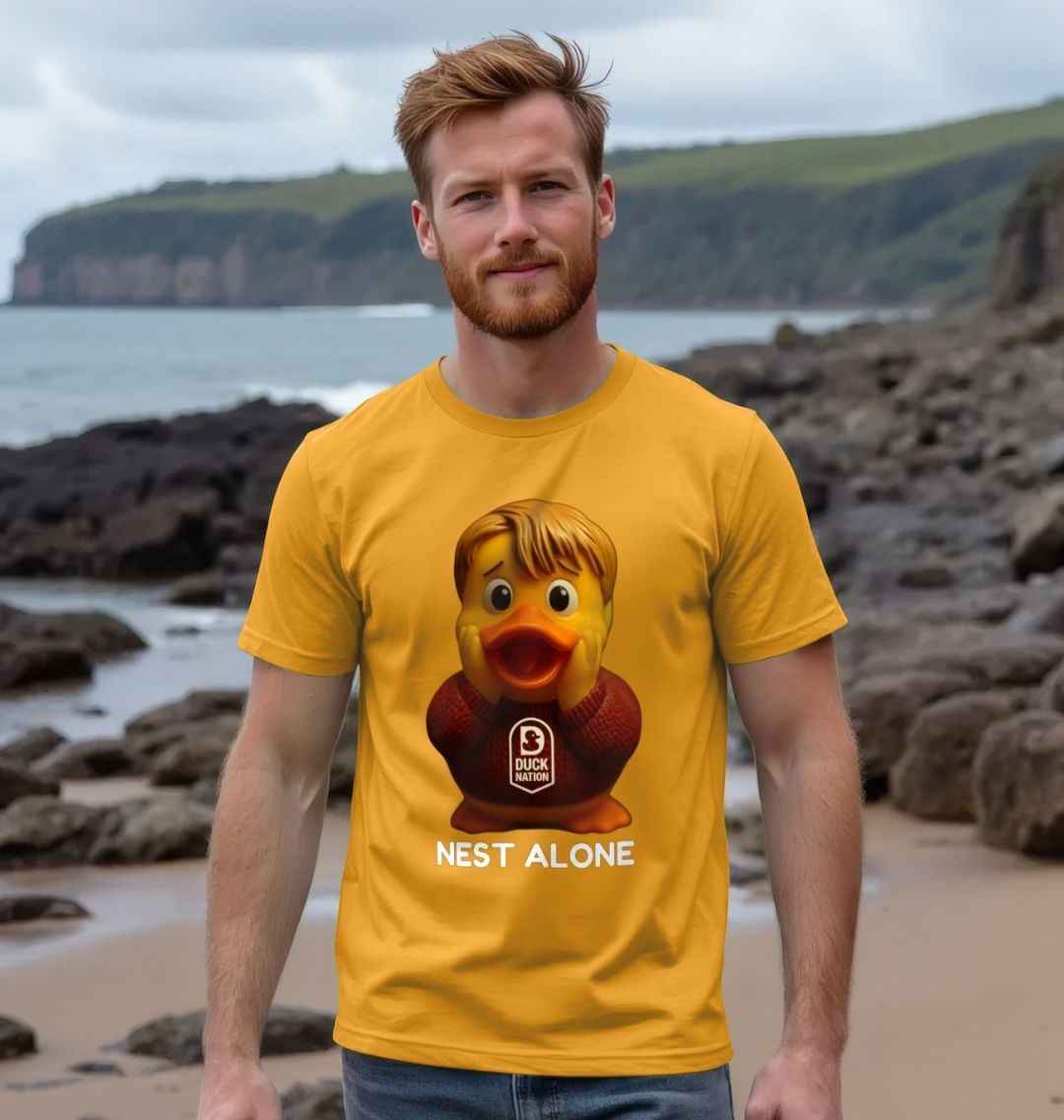 Unisex Duck Nation Nest Alone T-shirt