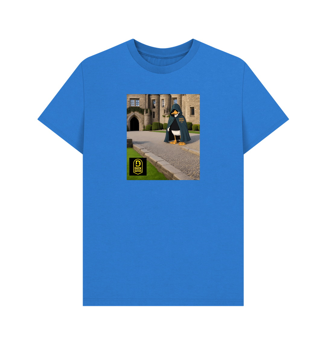 Bright Blue Printed T-shirt Front