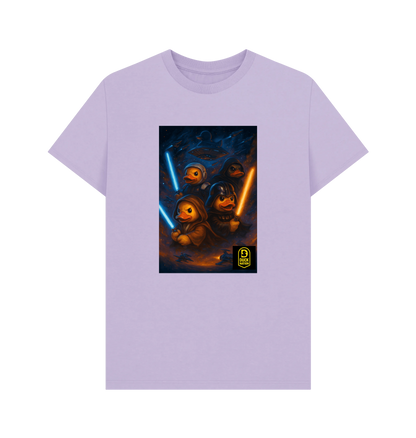 Unisex Adult Duck Nation Galaxy T-Shirt - Duck Wars Tee - Duck Nation