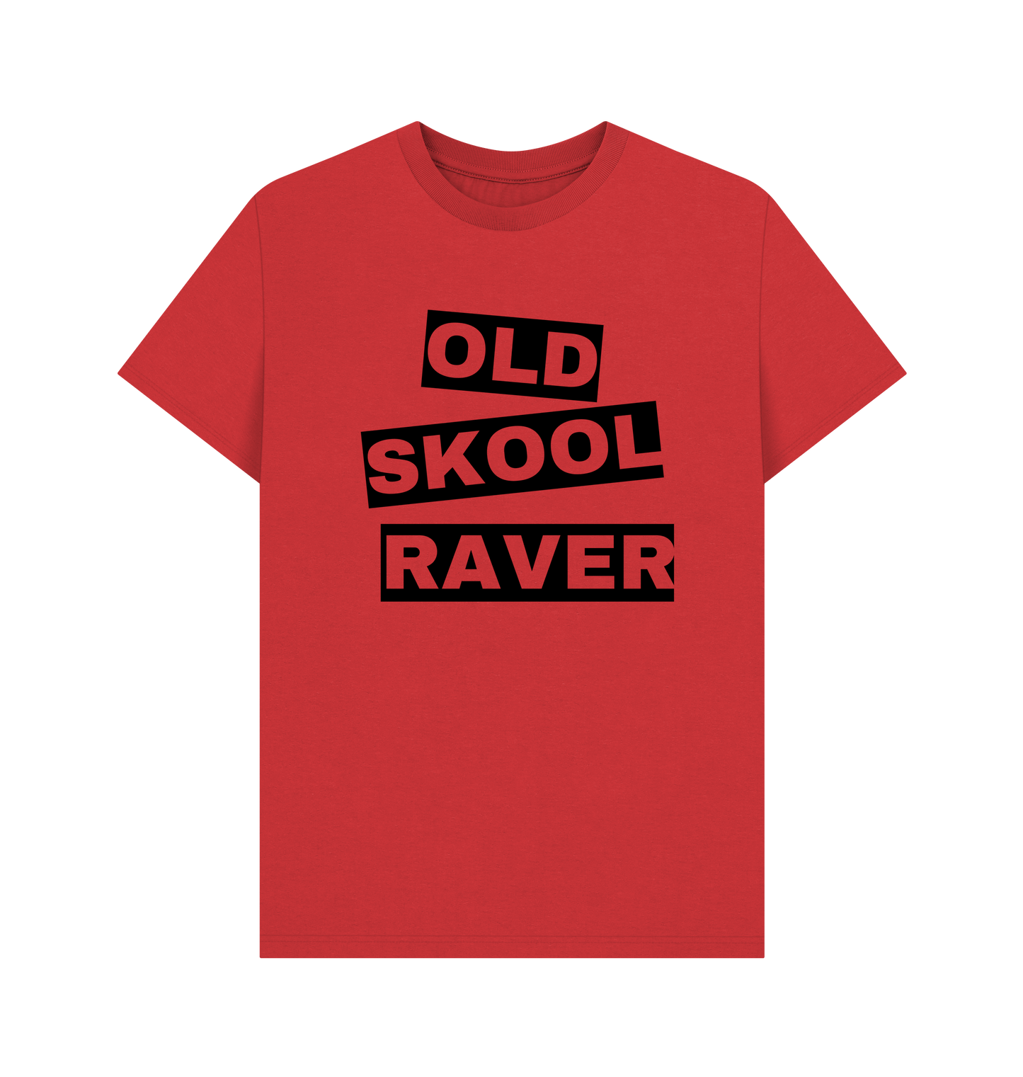 Red Printed T-shirt Front