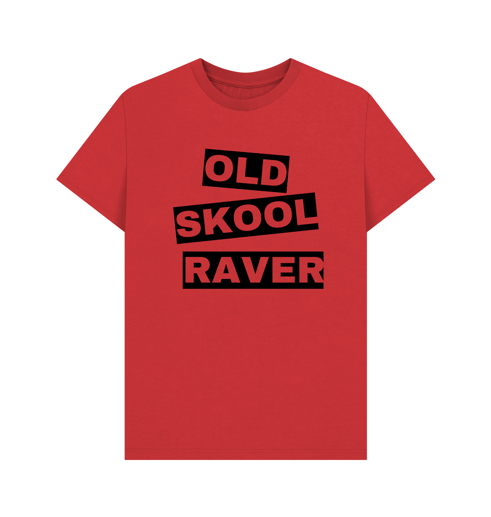 Red Printed T-shirt Front