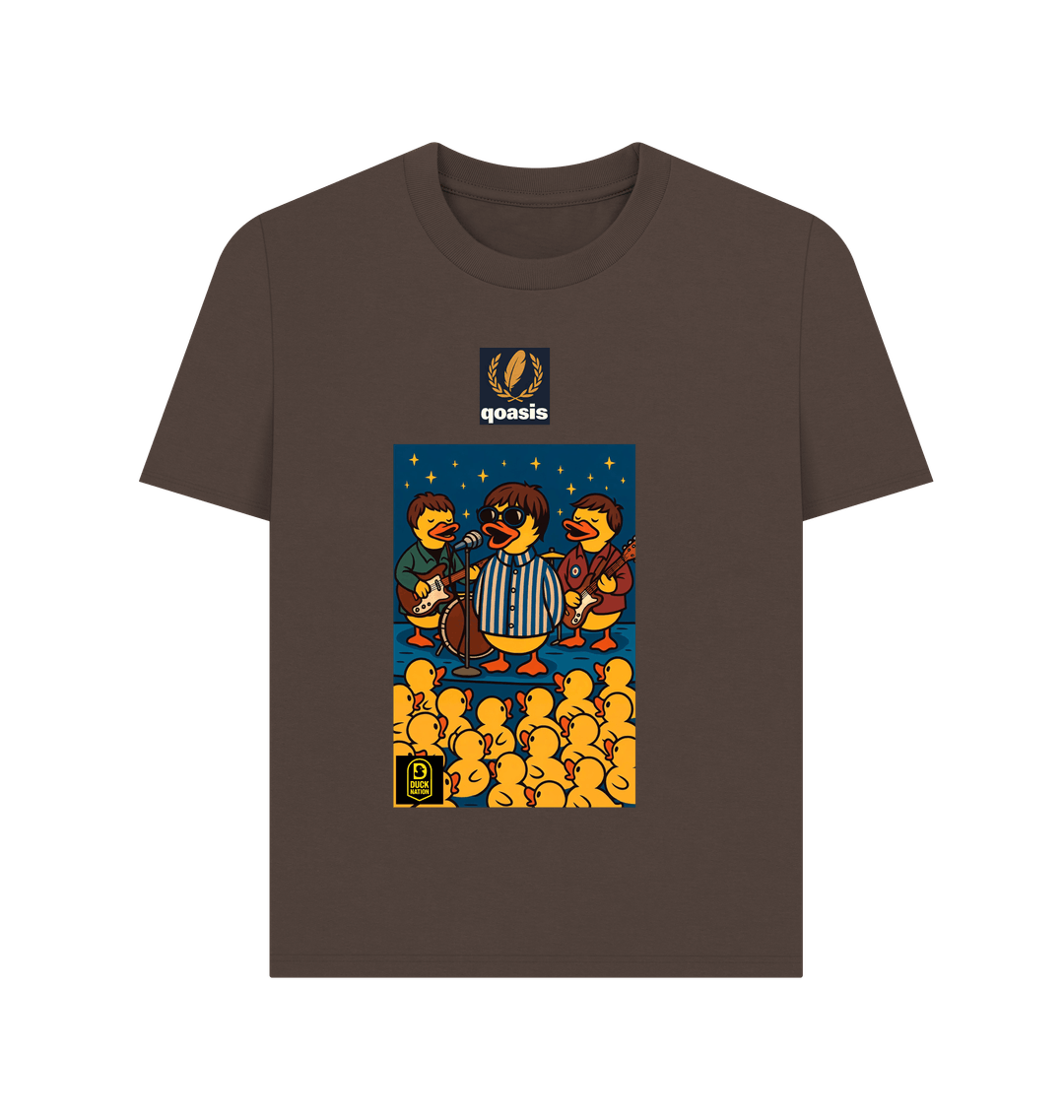 Chocolate Printed T-shirt Front