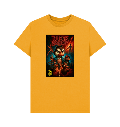 Unisex Duck Nation T-shirt with Unique Upside Down Theme Design - Duck Nation