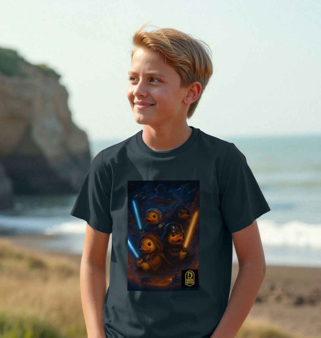 Unisex Kids Duck Wars T-Shirt - Stylish Kids Duck Wars Tee for Fun Adventures - Duck Nation
