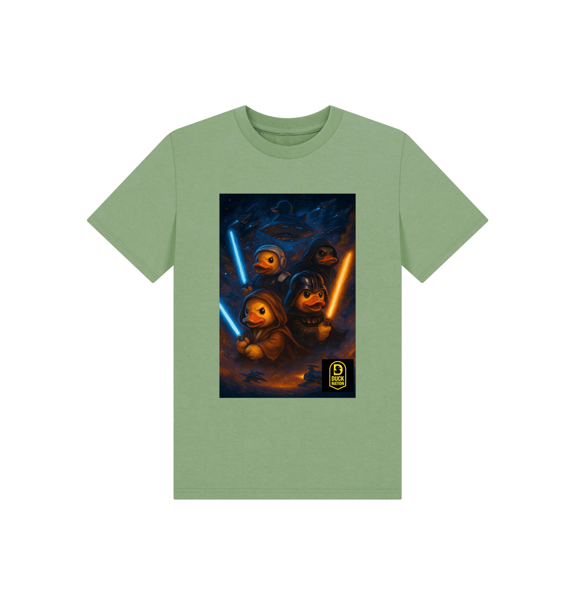 Unisex Kids Duck Wars T-Shirt - Stylish Kids Duck Wars Tee for Fun Adventures - Duck Nation