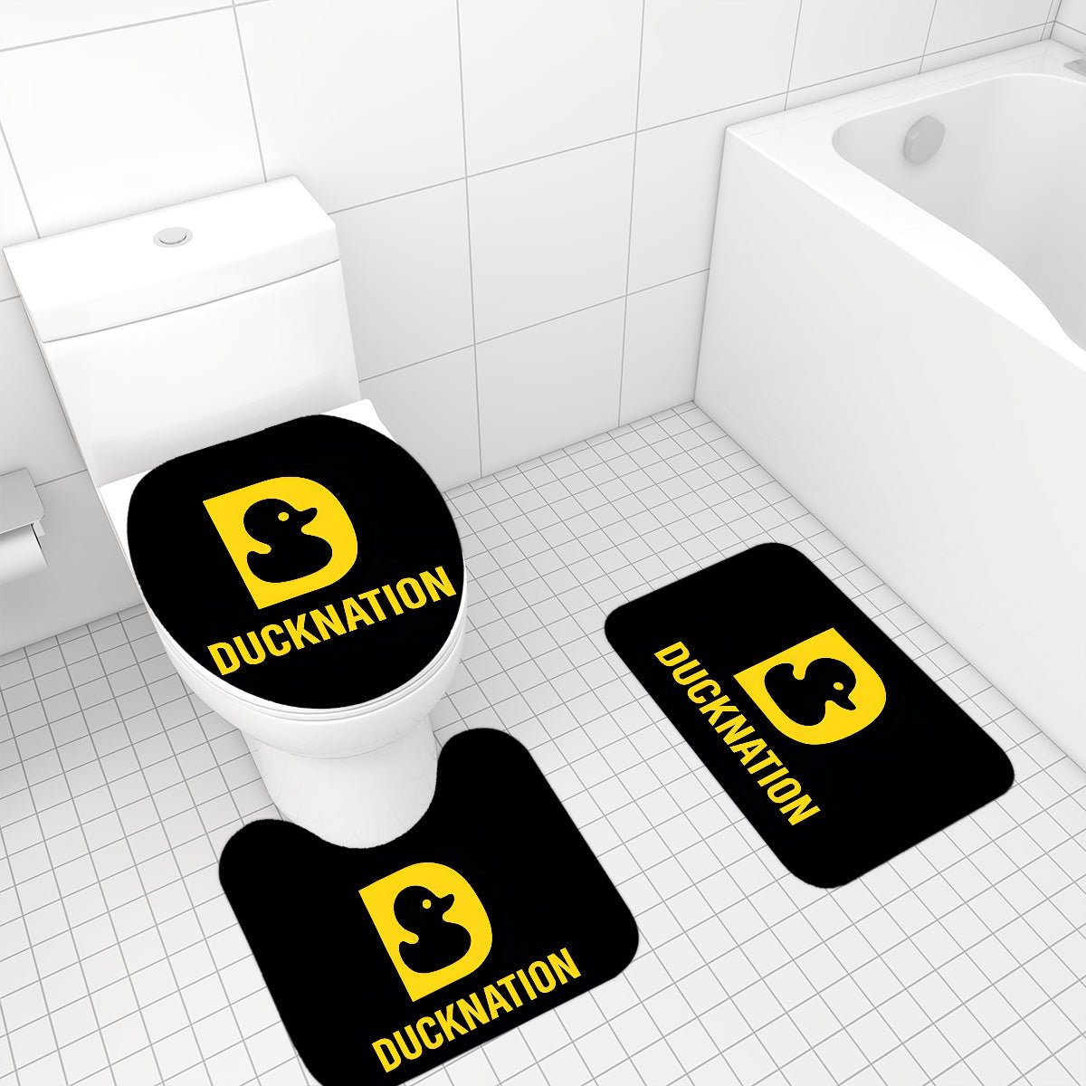 Bathroom Rugs Set 3 pcs - Duck Nation