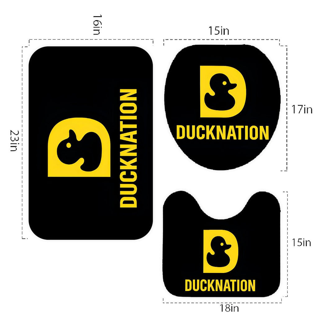Bathroom Rugs Set 3 pcs - Duck Nation