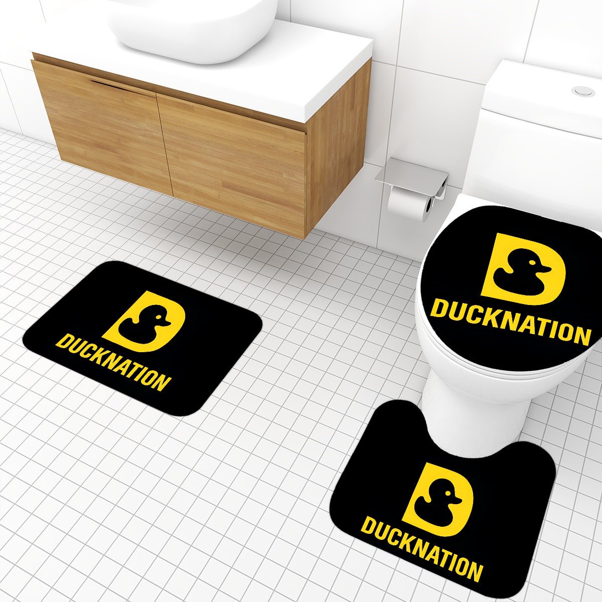 Bathroom Rugs Set 3 pcs - Duck Nation