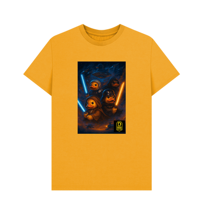 Unisex Adult Duck Nation Galaxy T-Shirt - Duck Wars Tee - Duck Nation