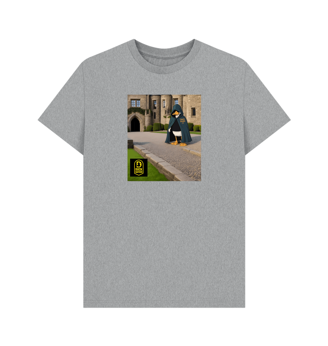 Athletic Grey Printed T-shirt Front