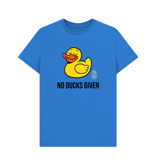 Bright Blue Printed T-shirt Front