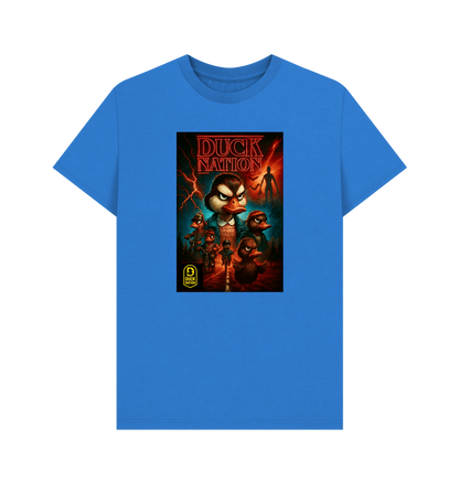 Unisex Duck Nation T-shirt with Unique Upside Down Theme Design - Duck Nation