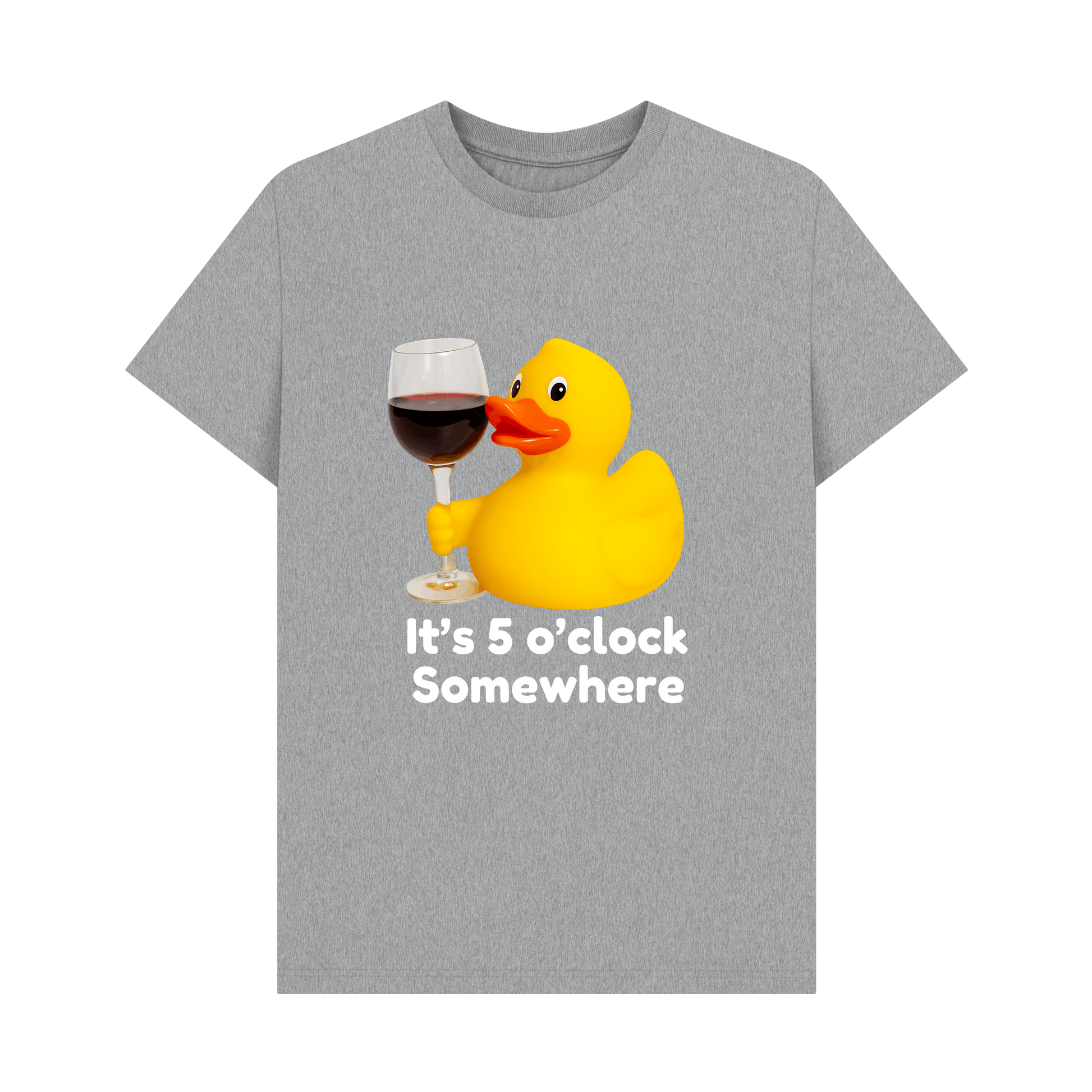 Athletic Grey Printed T-shirt Front