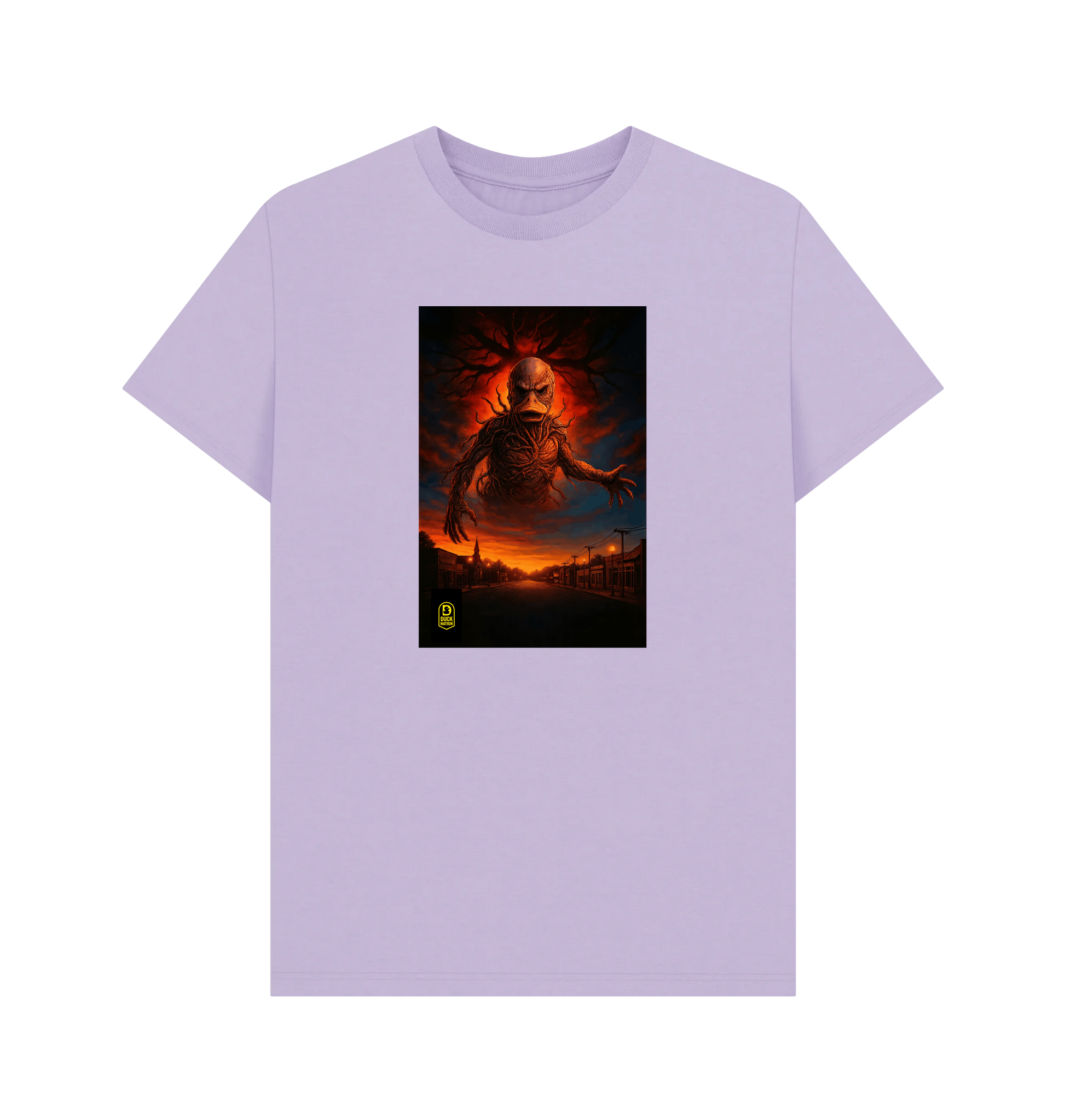 Unisex Duck Nation Duck Vecna T-shirt - Duck Nation