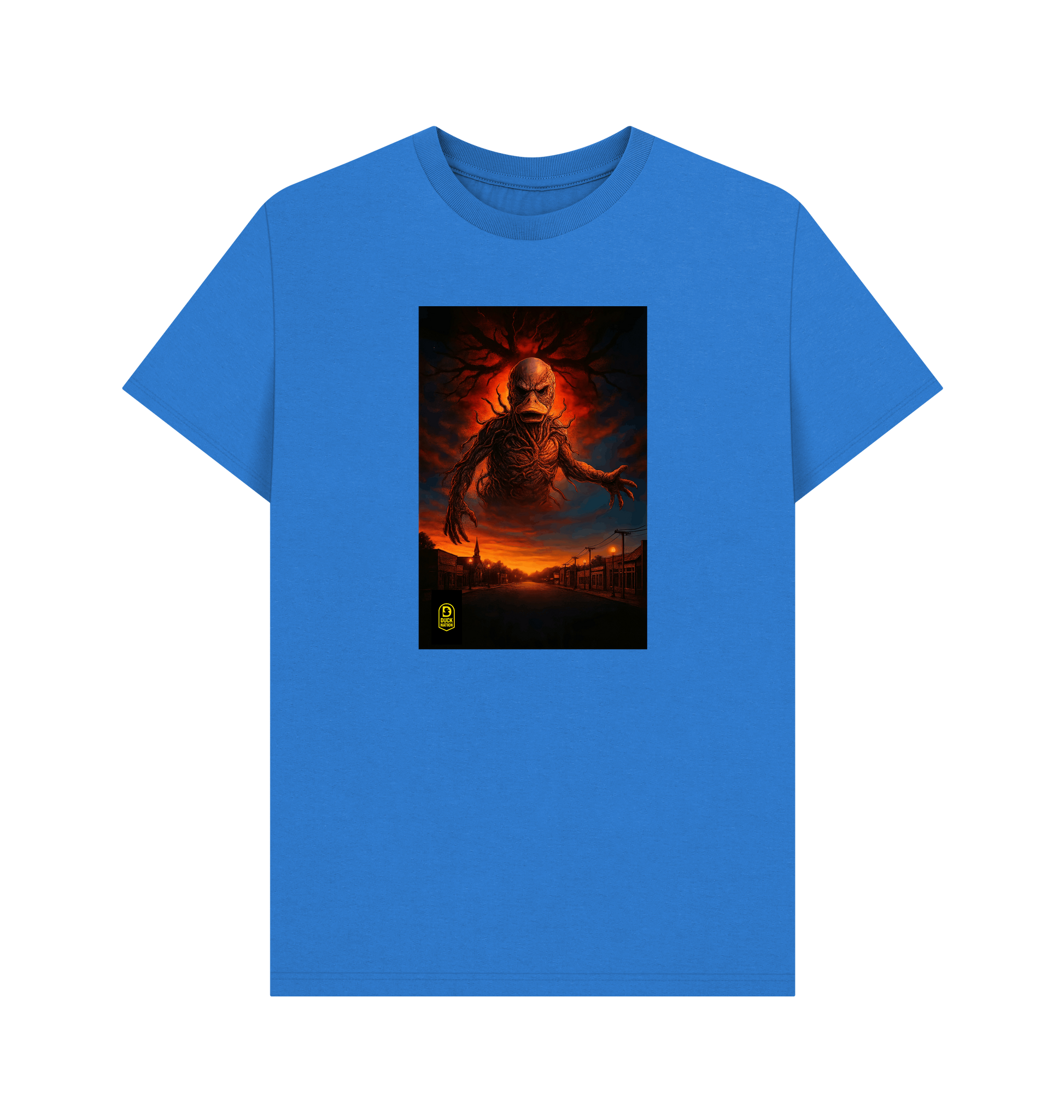 Unisex Duck Nation Duck Vecna T-shirt - Duck Nation