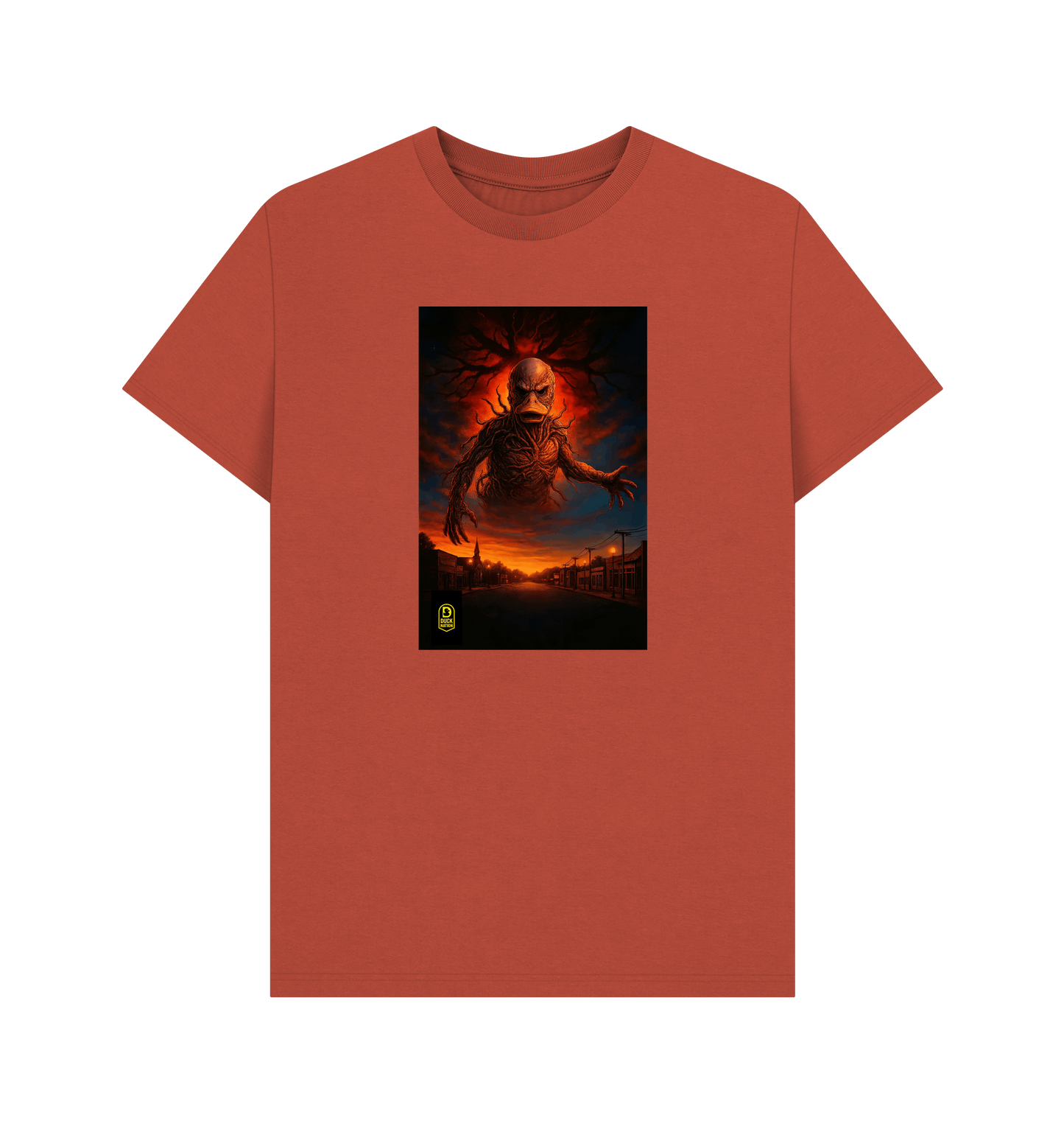 Unisex Duck Nation Duck Vecna T-shirt - Duck Nation