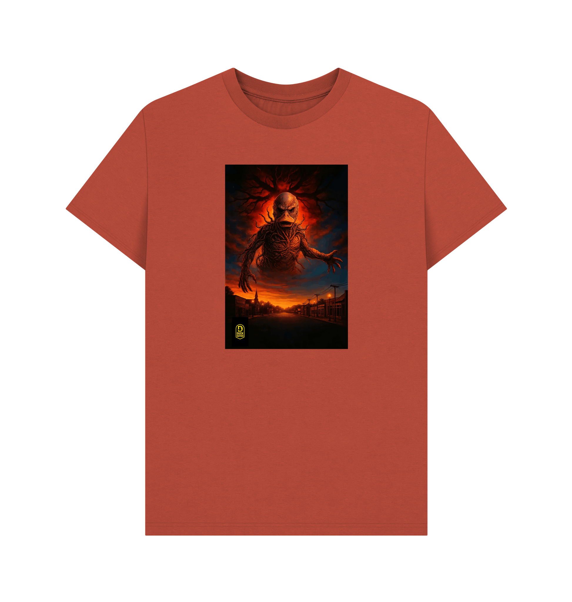 Unisex Duck Nation Duck Vecna T-shirt - Duck Nation