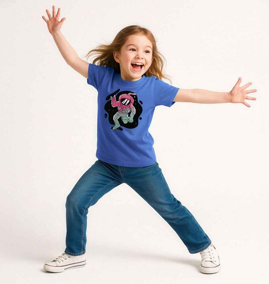 Kids Retro Spaceman T-shirt