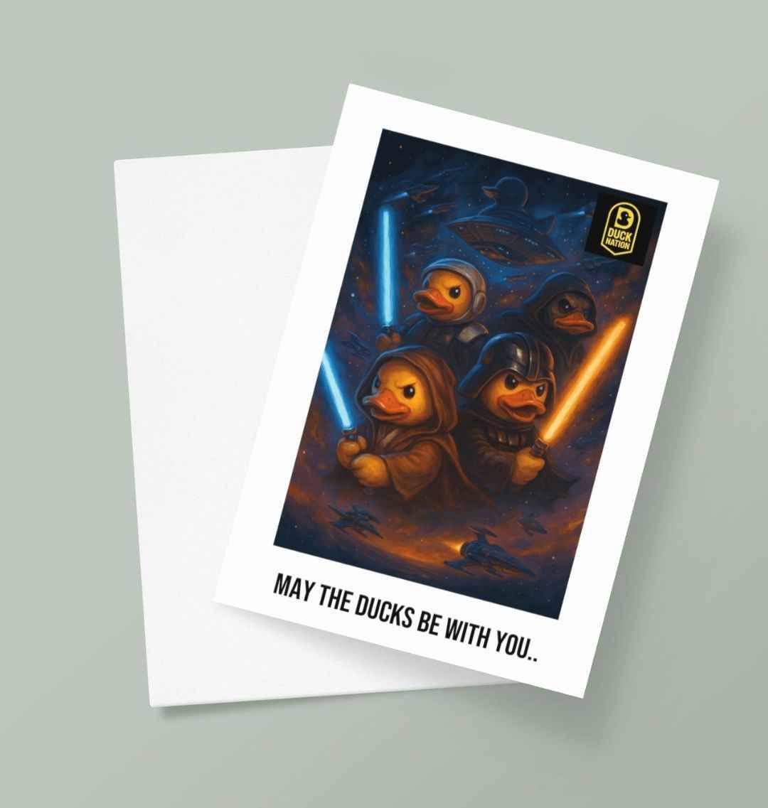 Duck Nation Greetings Card - Duck Nation
