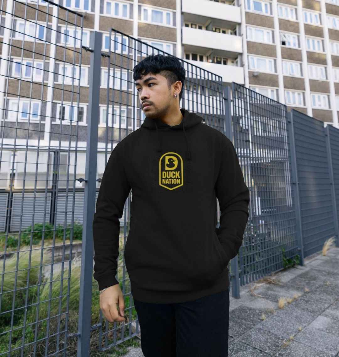 Men’s Hoodie with DN Logo Design - Duck Nation