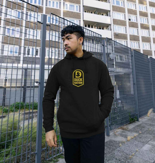 Men’s Hoodie with DN Logo Design - Duck Nation