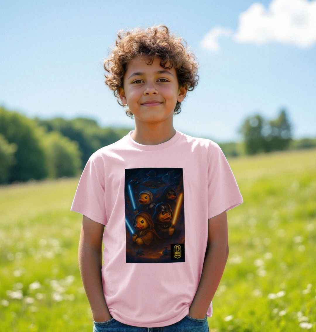 Unisex Kids Duck Wars T-Shirt - Stylish Kids Duck Wars Tee for Fun Adventures - Duck Nation