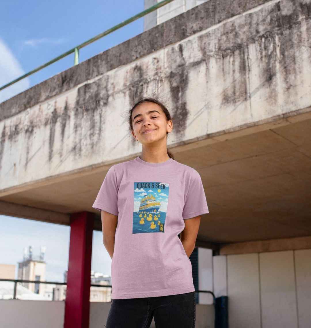 Kids DN Hide & Quack Cruising T-Shirt for Fun Adventures - Perfect Kids Cruising T-Shirt - Duck Nation