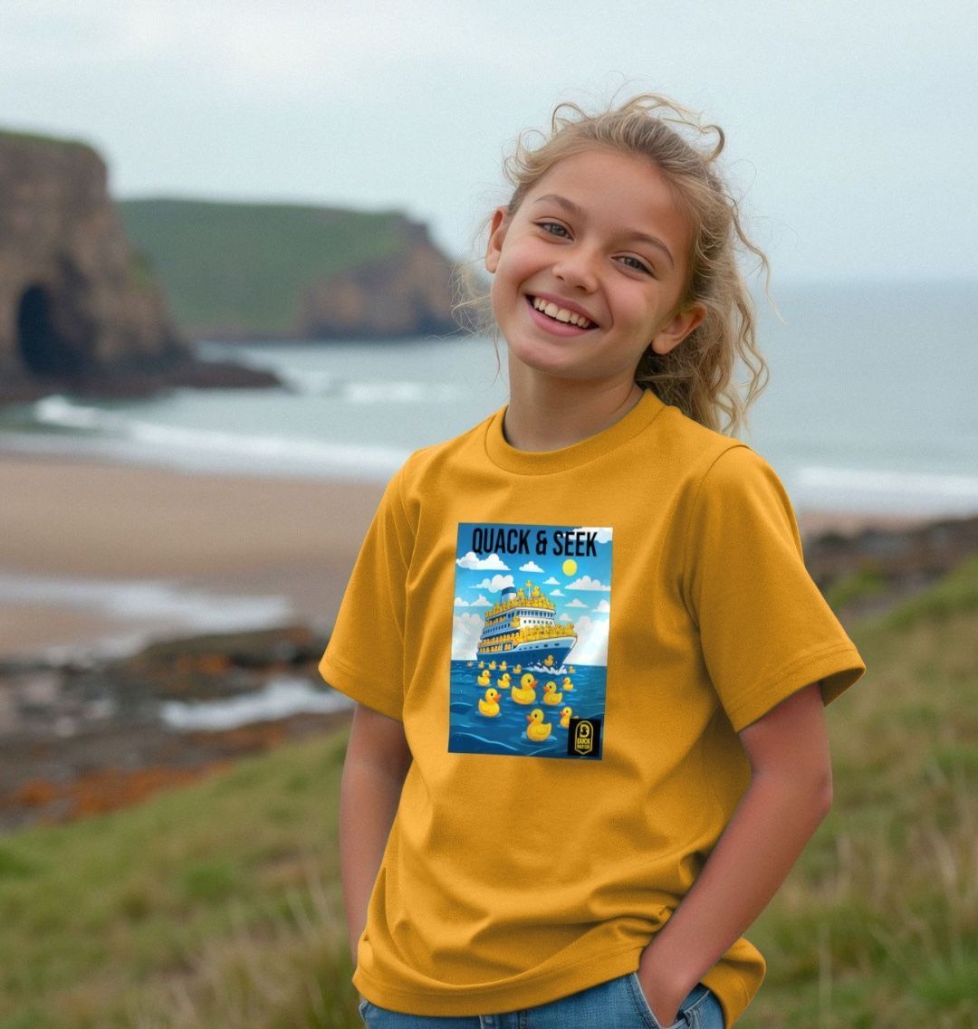Kids DN Hide & Quack Cruising Tee - Duck Nation