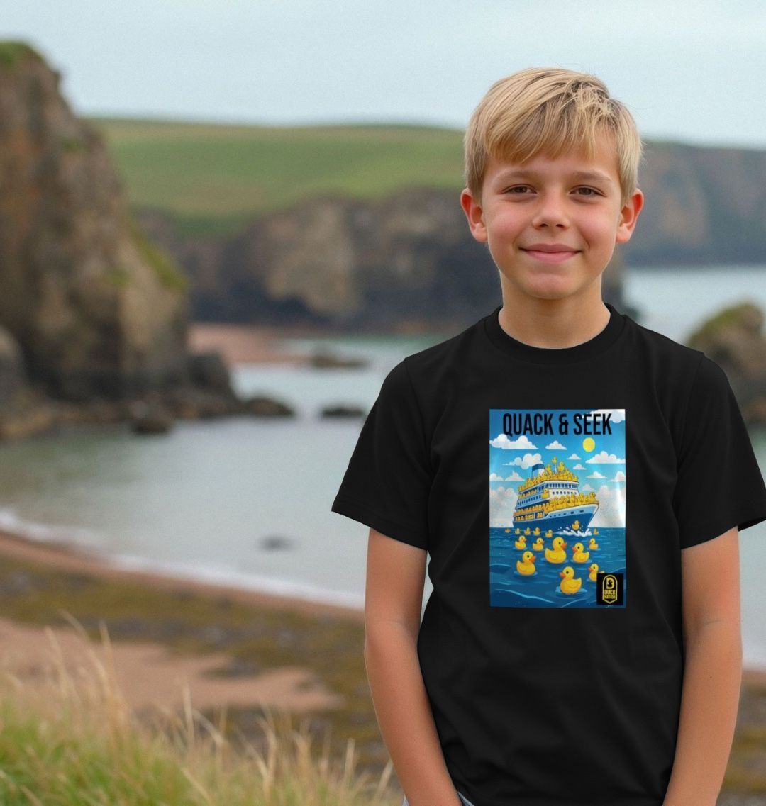 Kids DN Hide & Quack Cruising Tee - Duck Nation