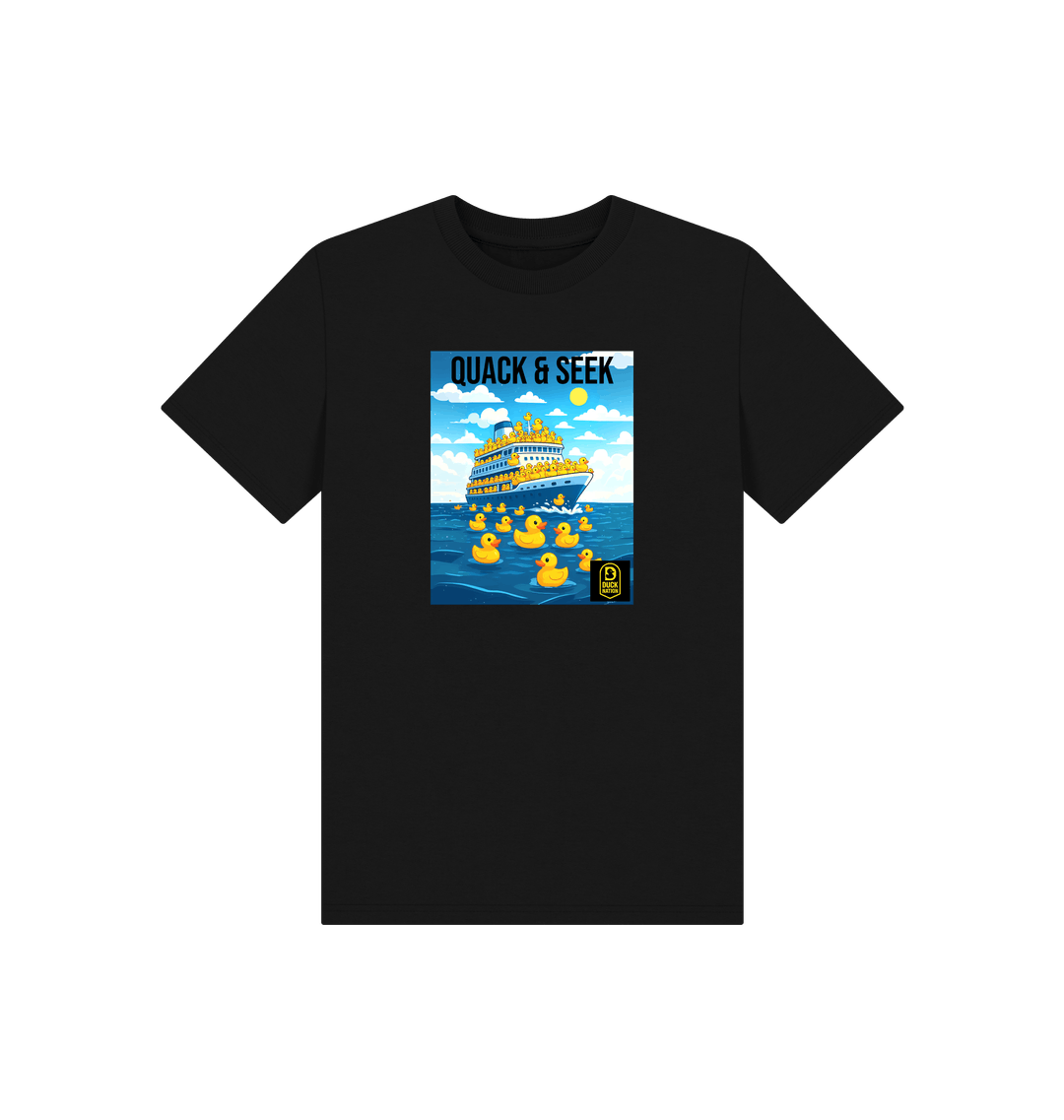 Kids DN Hide & Quack Cruising T-Shirt for Fun Adventures - Perfect Kids Cruising T-Shirt - Duck Nation