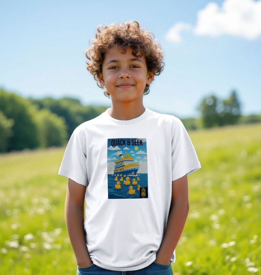 Kids DN Hide & Quack Cruising Tee - Duck Nation