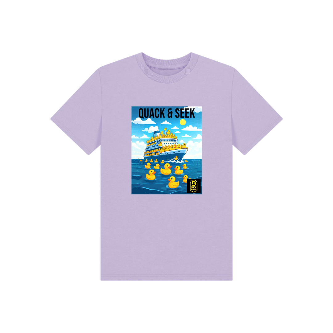 Kids DN Hide & Quack Cruising T-Shirt for Fun Adventures - Perfect Kids Cruising T-Shirt - Duck Nation