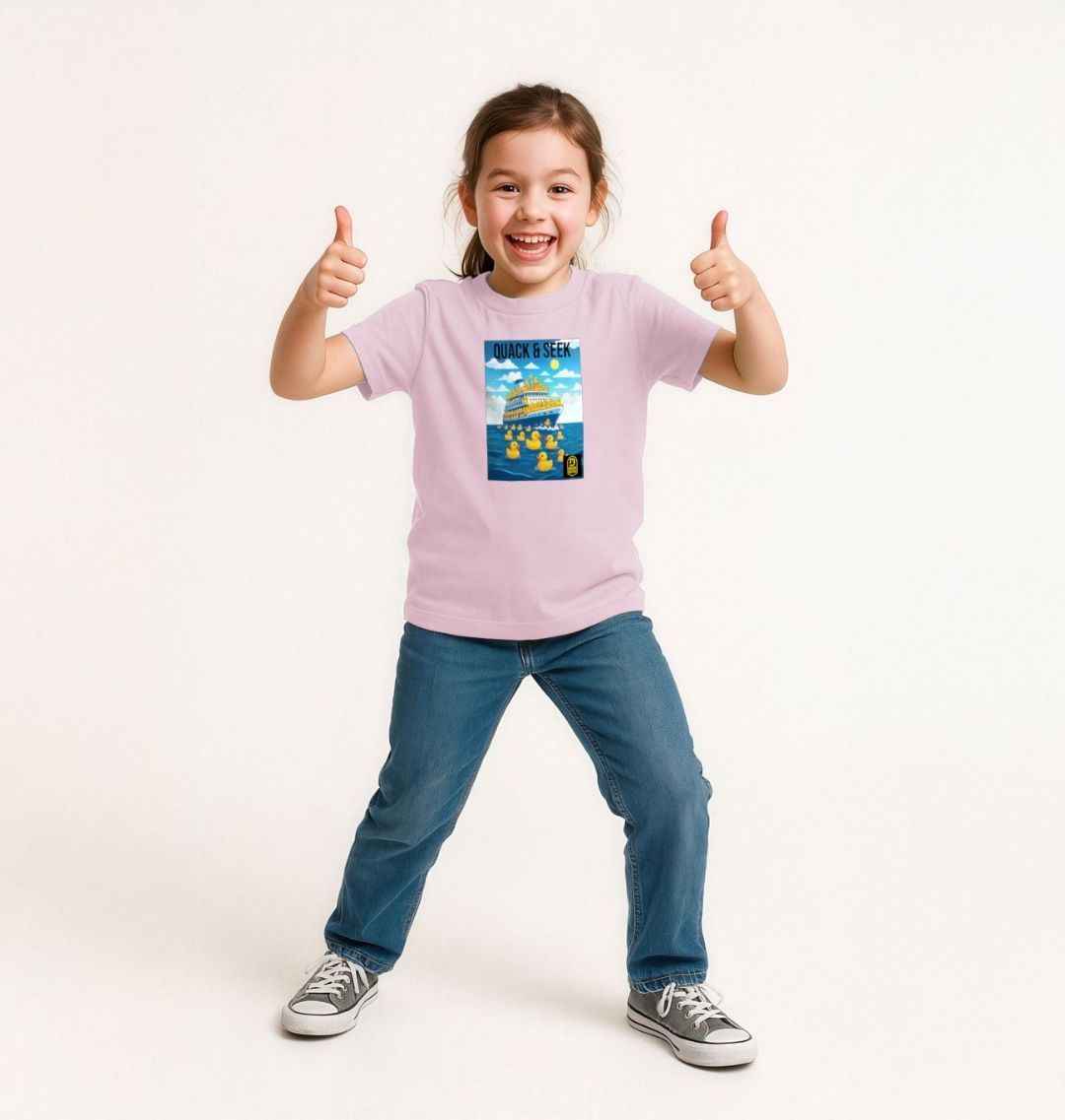 Kids DN Hide & Quack Cruising T-Shirt for Fun Adventures - Perfect Kids Cruising T-Shirt - Duck Nation